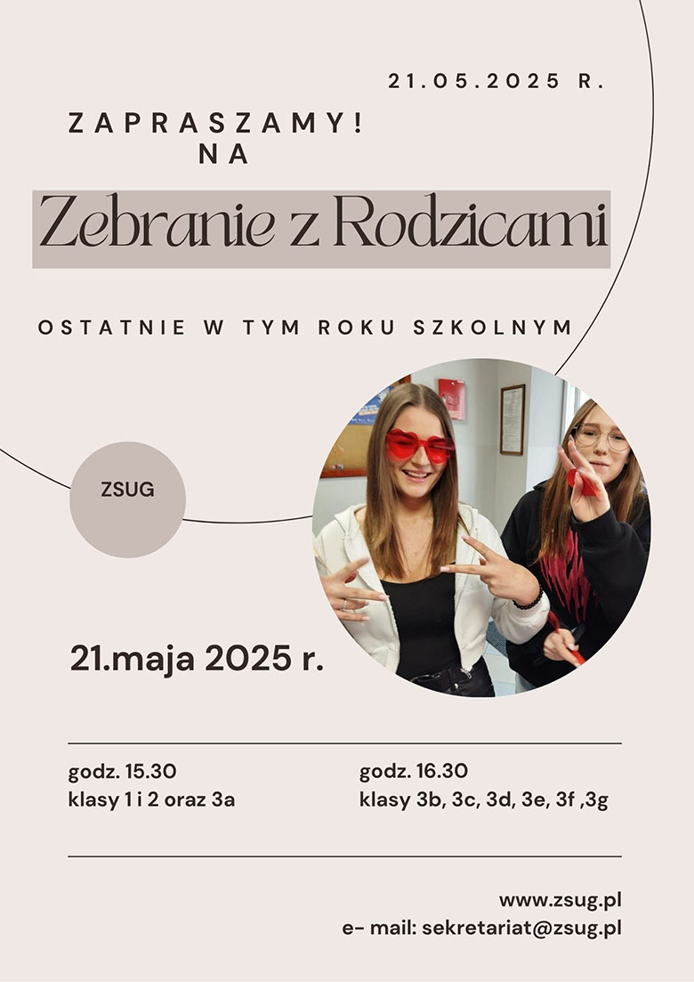 zebranie z rodzicami 21 05 2025
