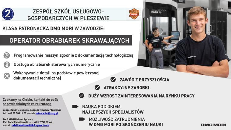 Oferta Specjalna w ZSUG na rok szkolny 2026/2027
